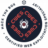 HTB Certified Web Exploitation Specialist HTB Certified Web Exploitation Specialist badge
